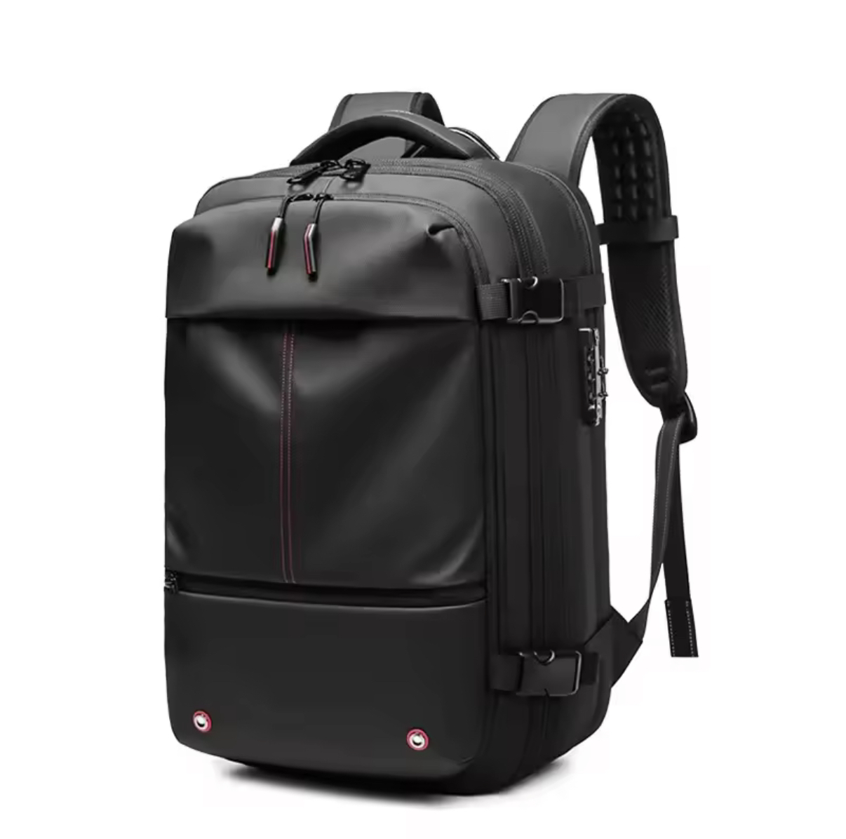 PackLab USA travel backpack โ Midnight Black